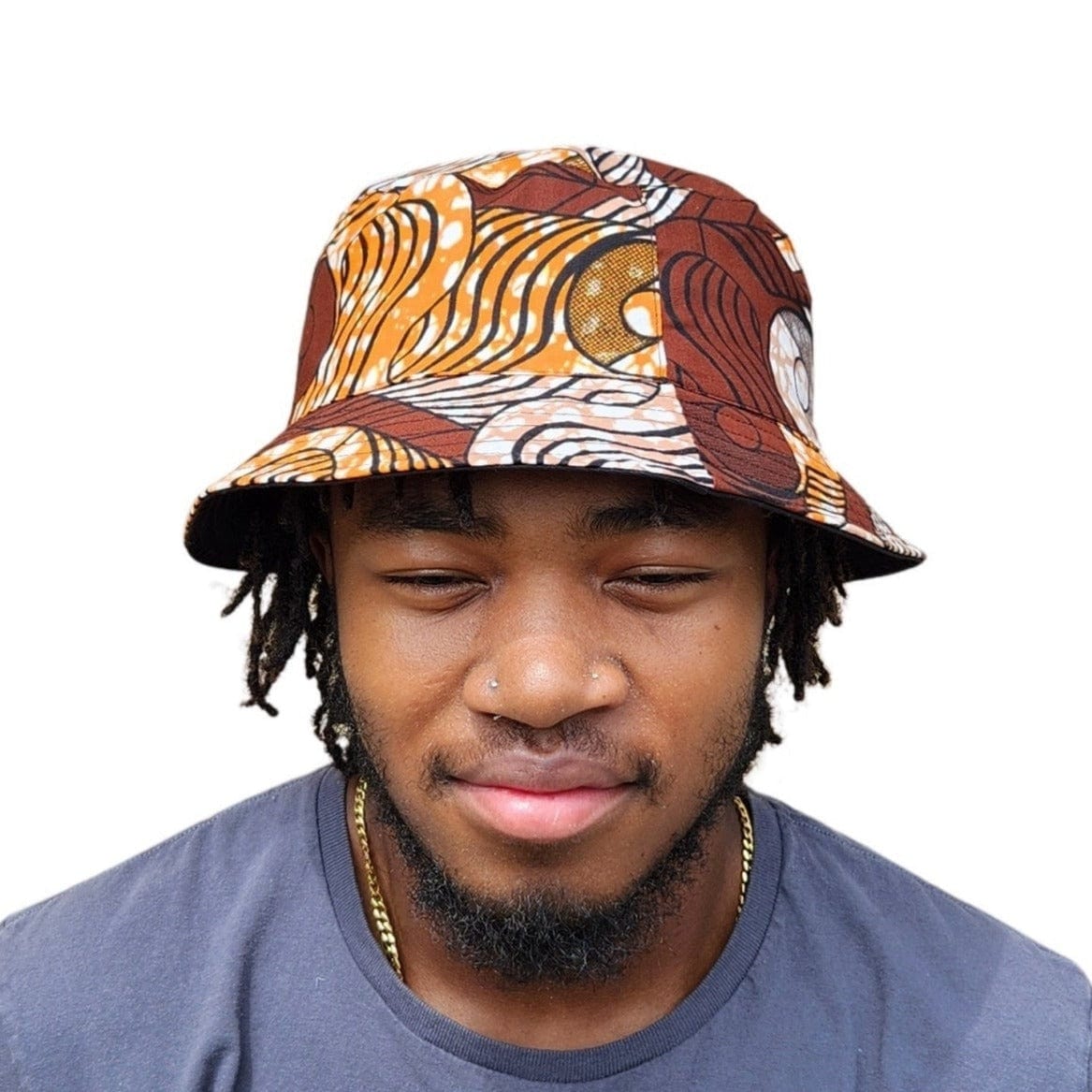 14 of 16: Sika: Ankara/African Wax Print Bucket Hat