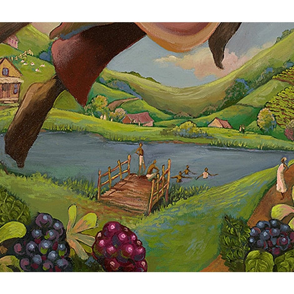 3 of 4: Smitten by John Holyfield (Detail)