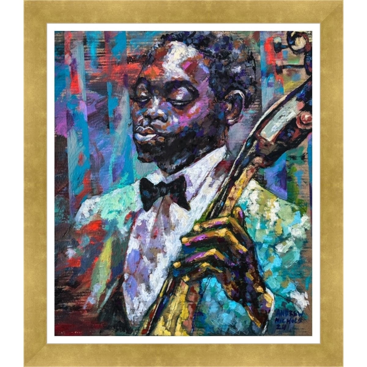 5 of 7: So Sophisticated by Andrew Nichols (Gold Frame)