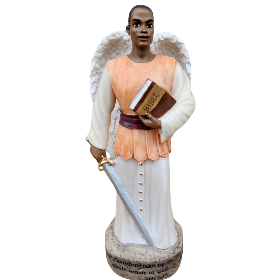 Sword of the Spirit: African American Angelic Figurine (Armor of the Lord Series)