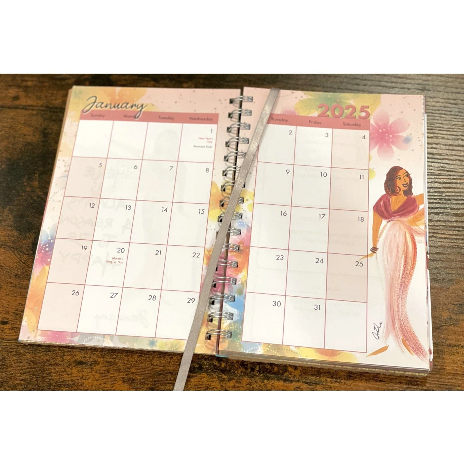 8 of 10: The Lord is Good to Me 2025 Weekly Inspirational Planner (Monthly Calendar View