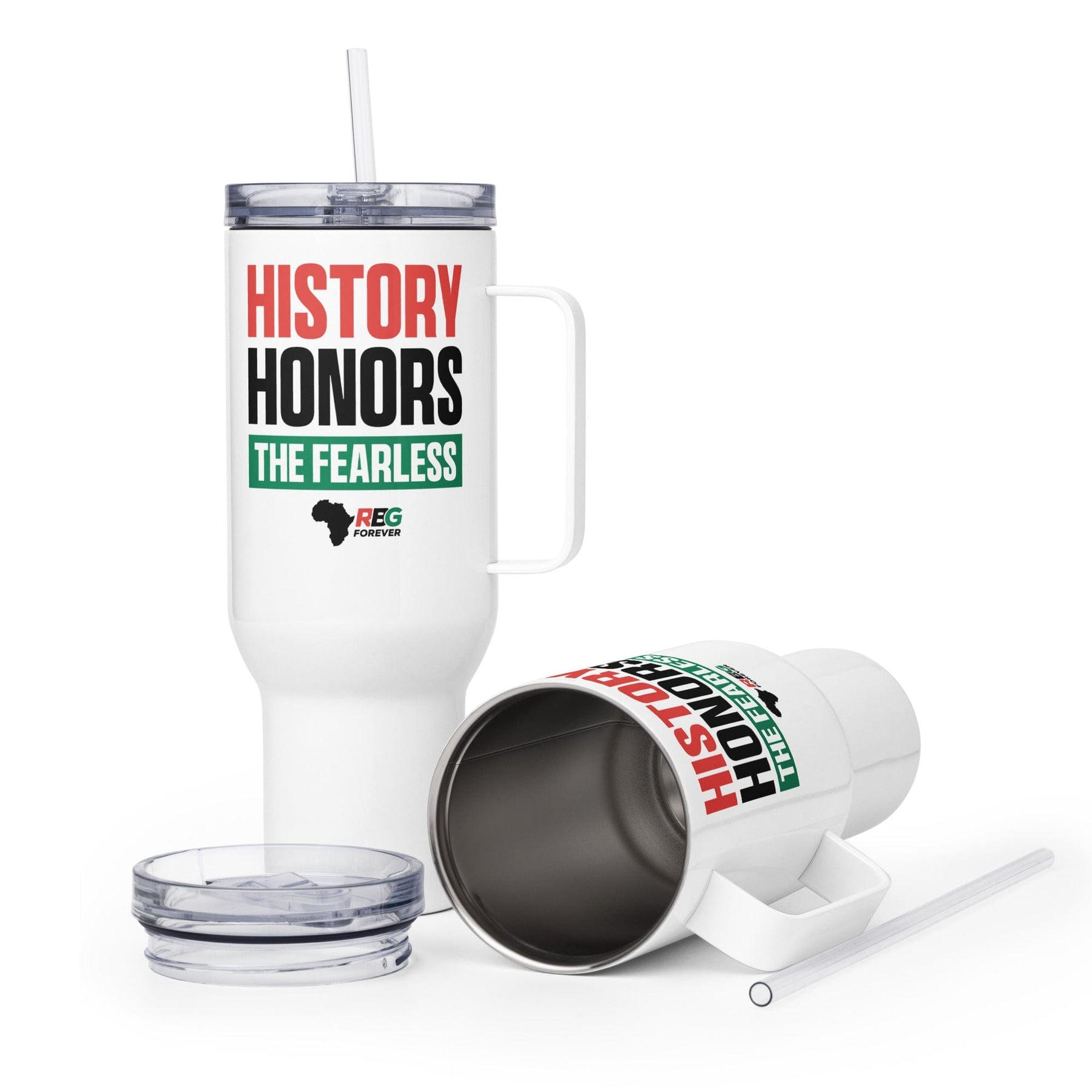 2 of 2: History Honors the Fearless Travel Mug by RBG Forever (40 ounce Mug)