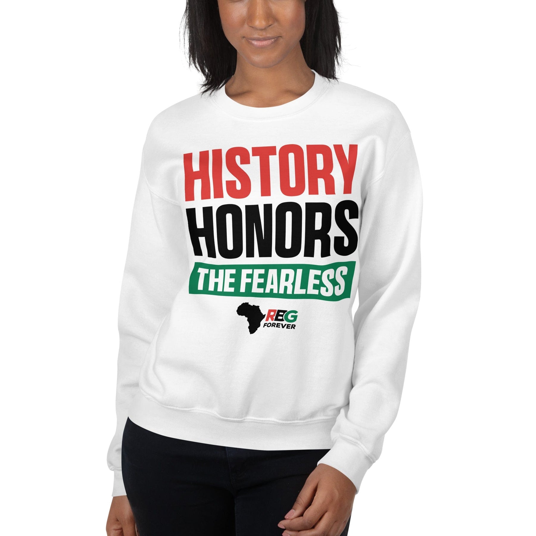 25 of 25: History Honors the Fearless Sweatshirt by RBG Forever (Image 24)