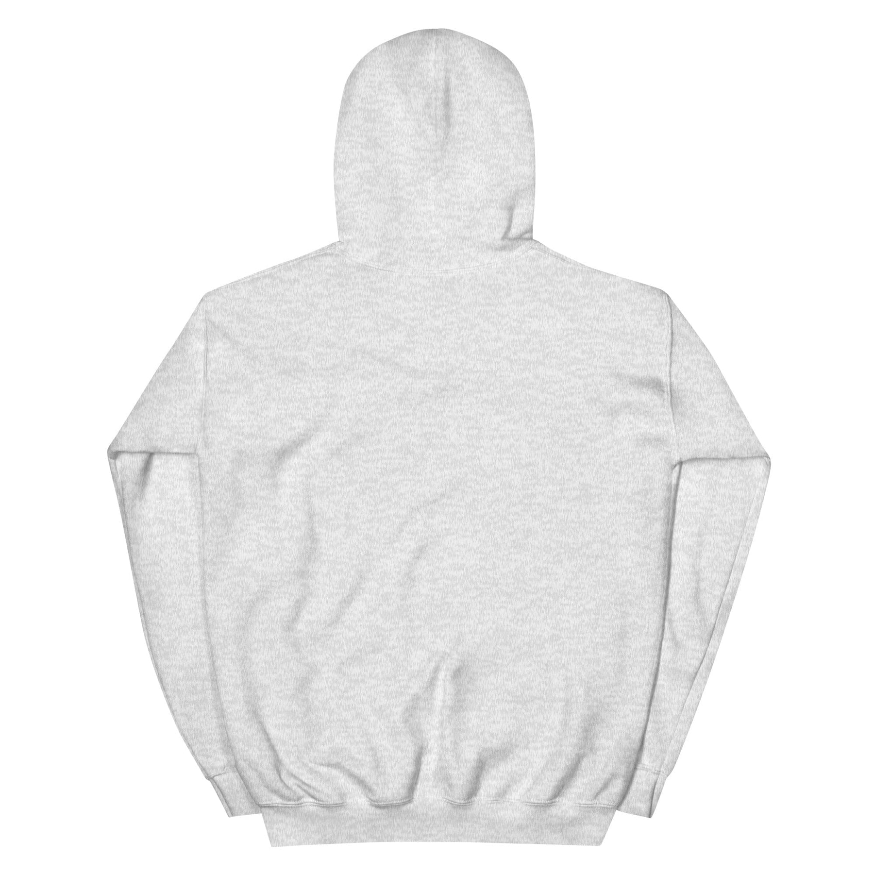 3 of 28: History Honors the Fearless Unisex Hooded Sweatshirt (Ash, Rear)