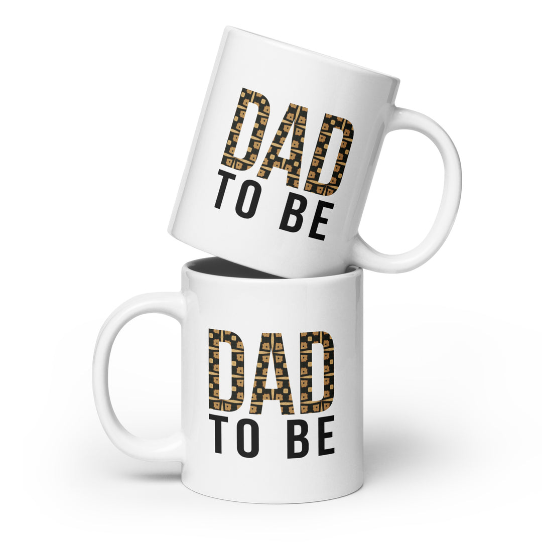Dad to Be Glossy Ceramic Coffe/Tea Mug (20 Ounce, White, Main)