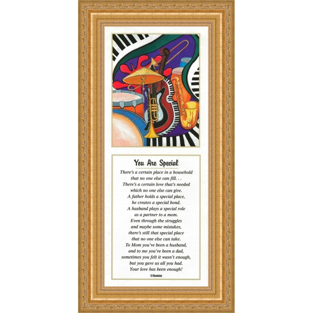 You are Special by Carlton Hardy and Shahidah (Gold Frame)