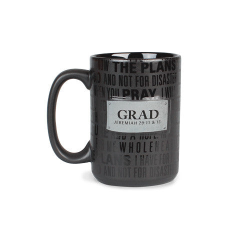 Graduation Mug: Badge of Faith Series by LCP Gifts