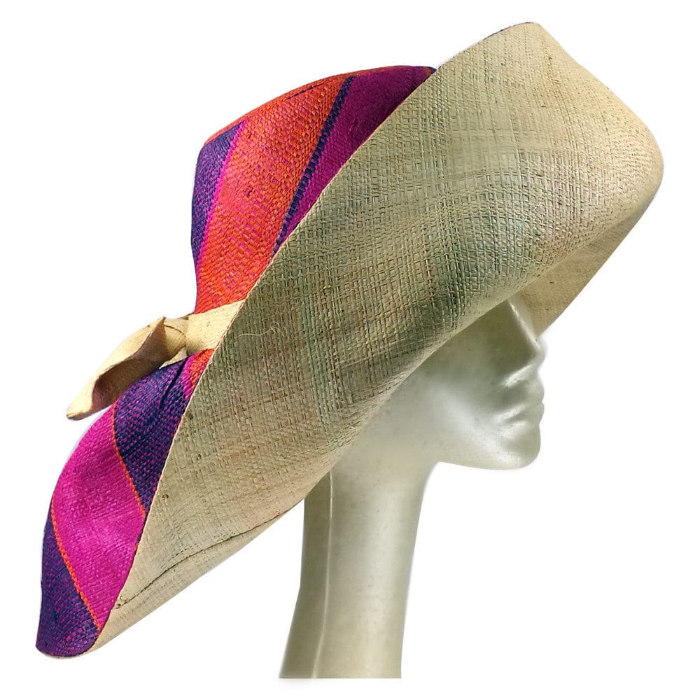 3 of 4: Ayana: Madagascar Raffia Big Brim Hat
