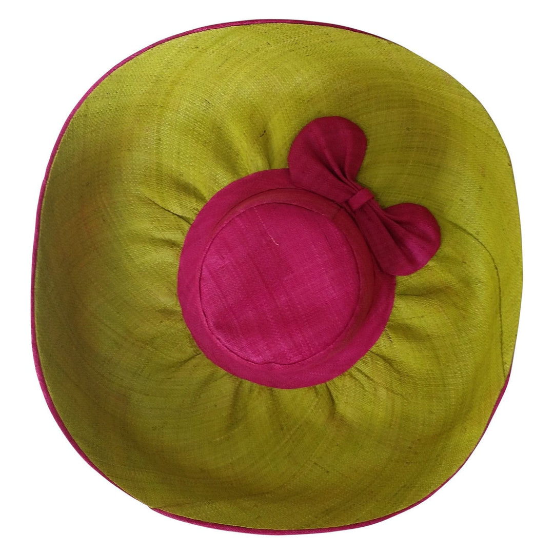 JoJo: Alpha Kappa Alpha Inspired Big Brim Raffia Hat