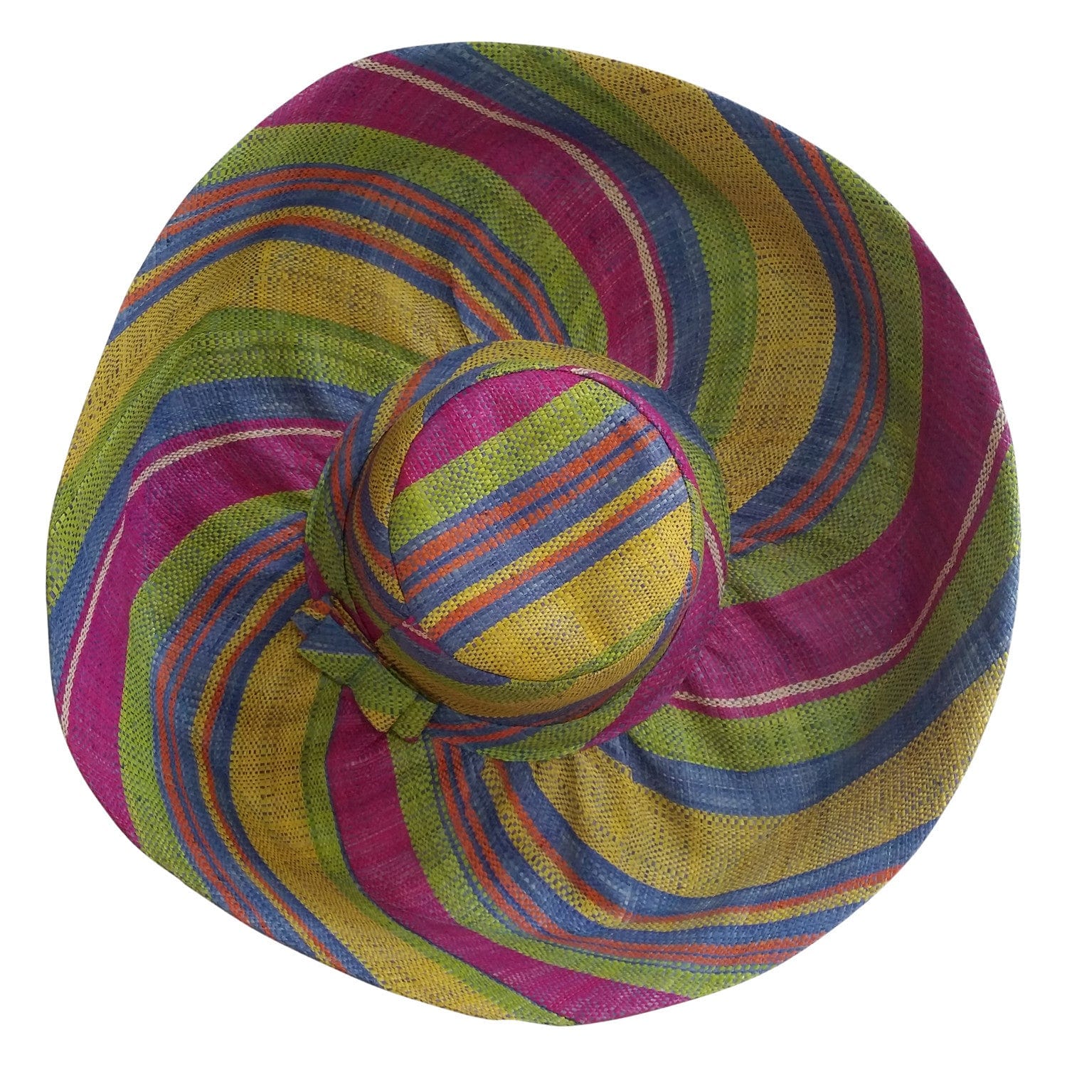 4 of 4: Imani: Raffia Hat-Hats-The Raffia Boutique-59cm-Raffia-The Black Art Depot