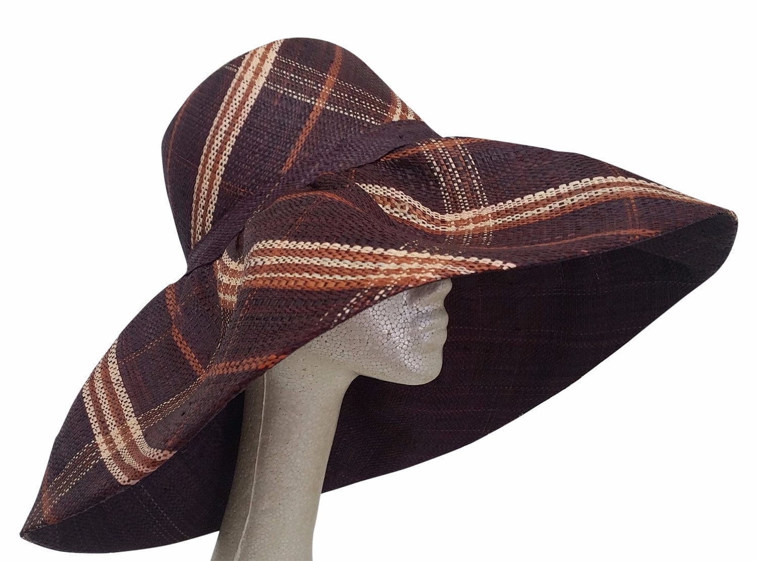 3 of 4: Mesi: Hand Woven Big Brim Madagascar Raffia Sun Hat