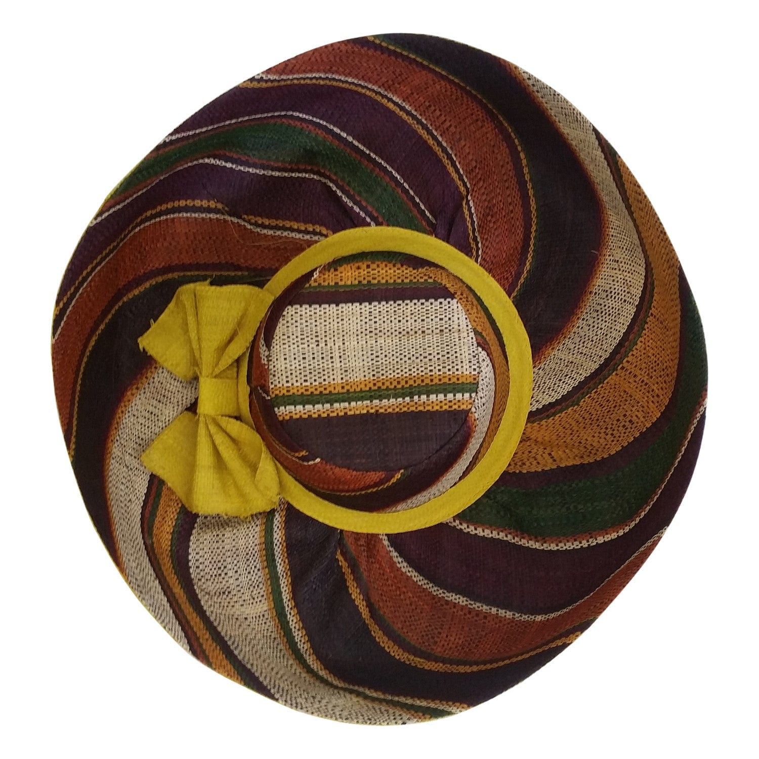 4 of 4: Monifa: Raffia Hat-Hats-The Raffia Boutique-57cm-Raffia-The Black Art Depot