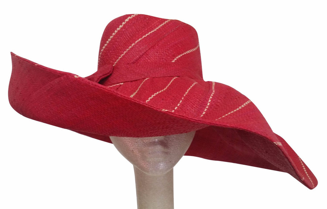 Nyarai: Raffia Hat-Hats-The Raffia Boutique-59cm-Raffia-The Black Art Depot