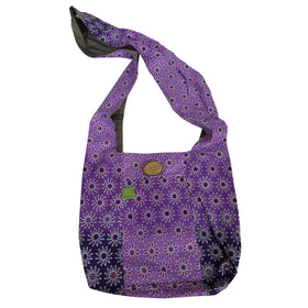 Authentic African Fabric Cross Body Sling Bag by Timbali Crafts