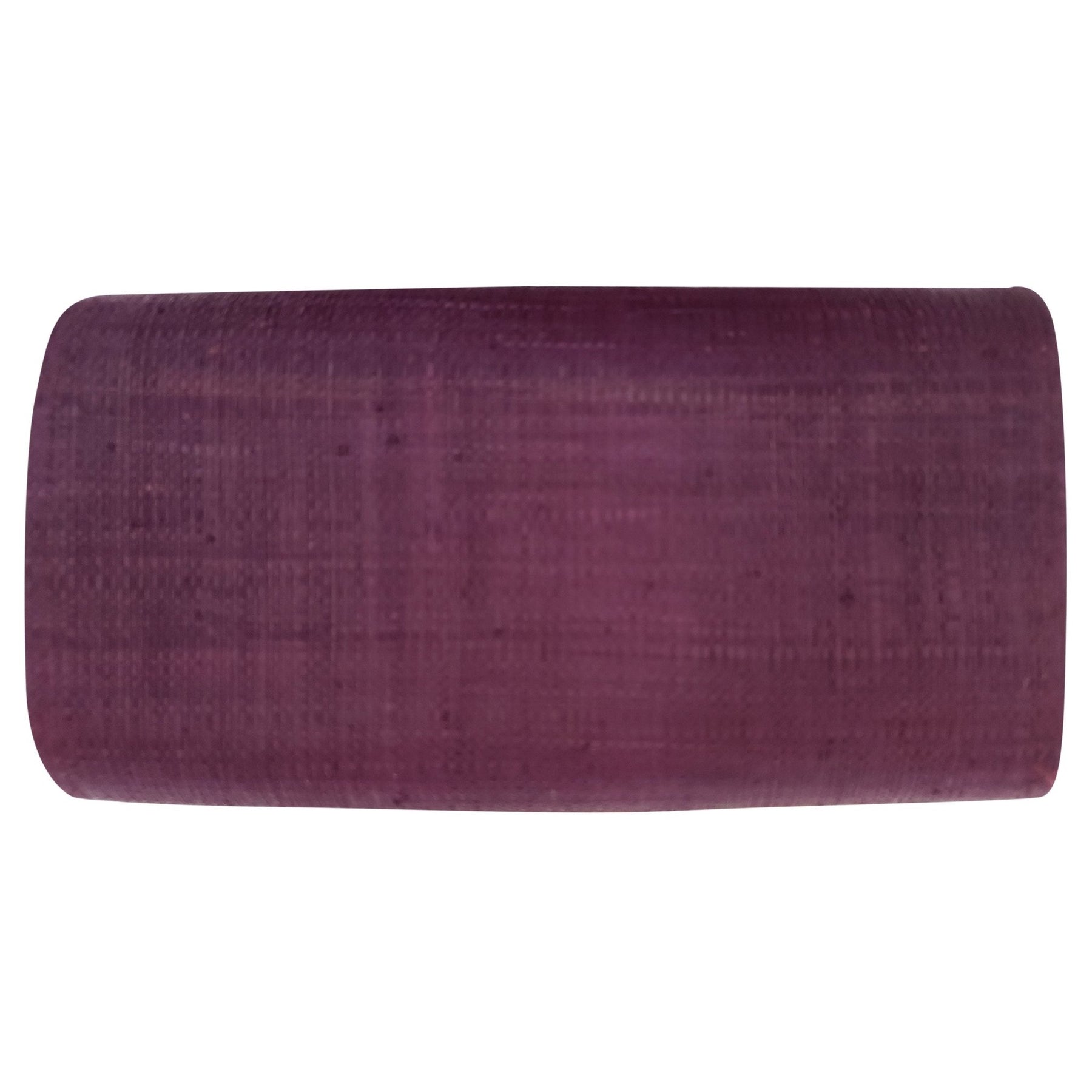 2 of 3: Authentic Handwoven Purple Madagascar Raffia Clutch with Natural Accents