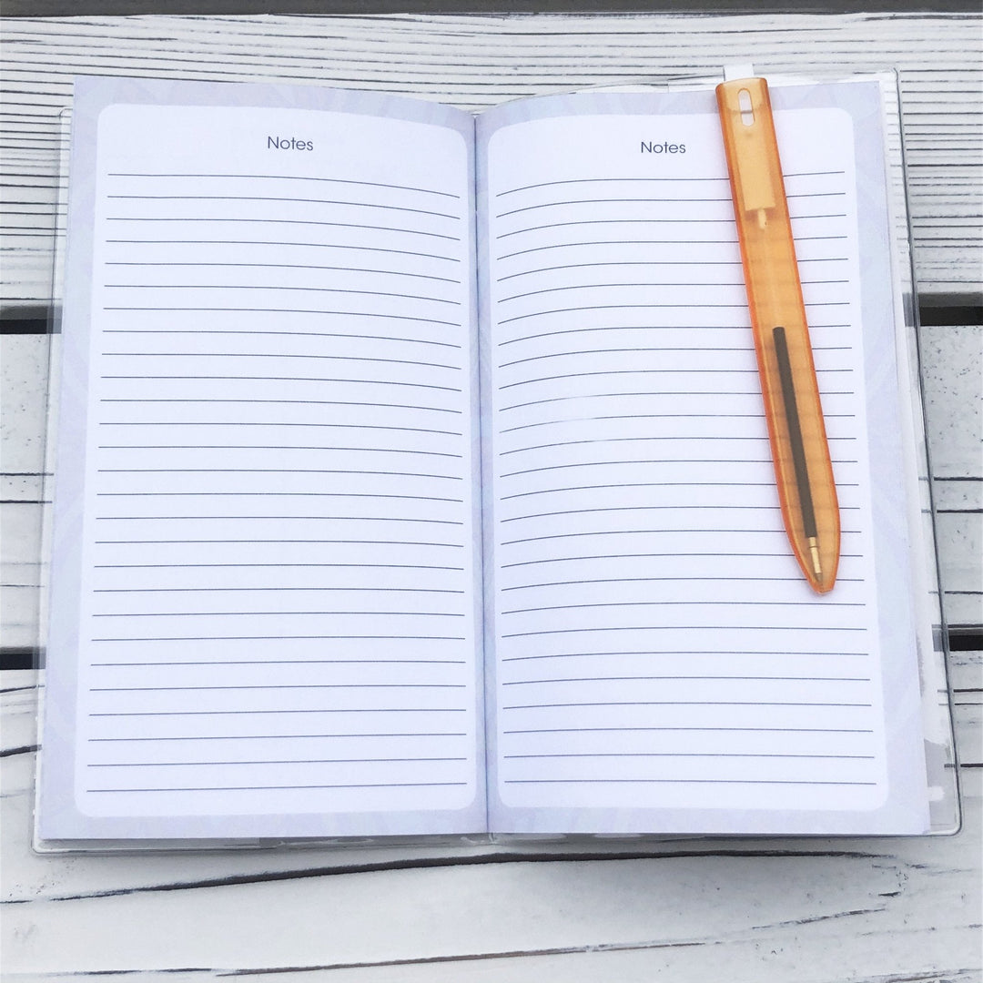 I Am Serene-Checkbook Planner-Gbaby-6.5x3.5 inches-2021-2022-The Black Art Depot