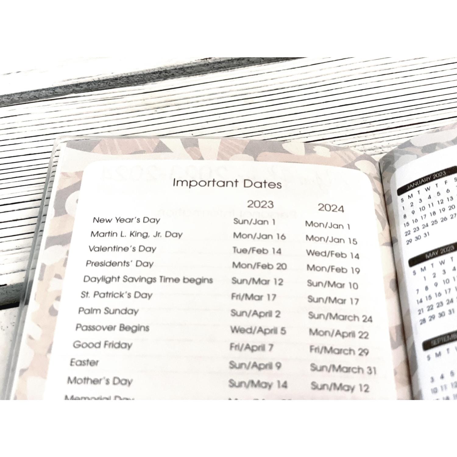 5 of 8: I Am Me by GBaby: 2023-2024 African American Checkbook Planner (Inside)