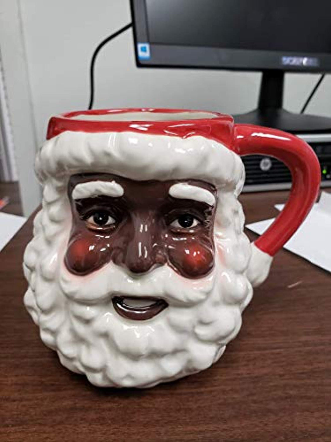 Santa Claus Mug-Mug-UniverSoul Gifts-One Mug-Ceramic-The Black Art Depot