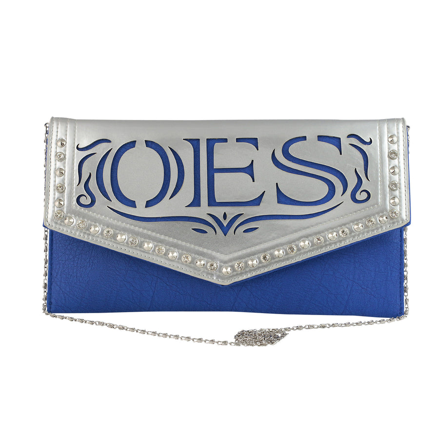 Order of the Eastern Star Faux Leather Envelope Clutch