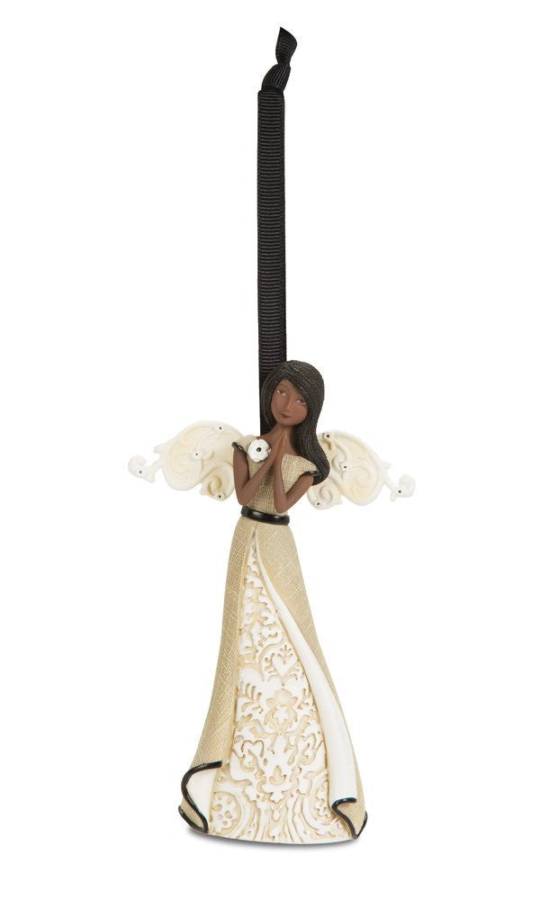 African American Prayer Ornament: Modeles Collection by Pavilion Gifts