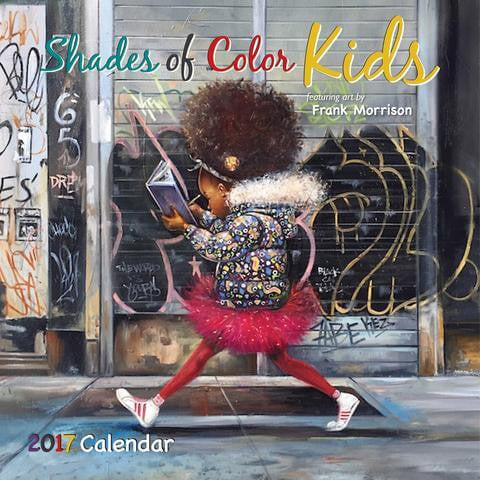 Shades of Color Kids-Calendar-Shades of Color-12x12 inches-2017-The Black Art Depot