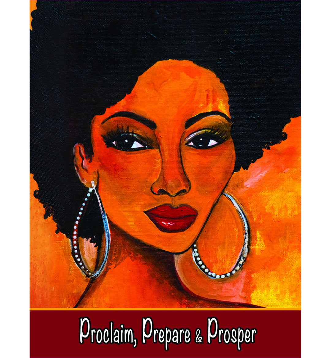 Proclaim, Prepare & Prosper: African American Note Card by GBaby