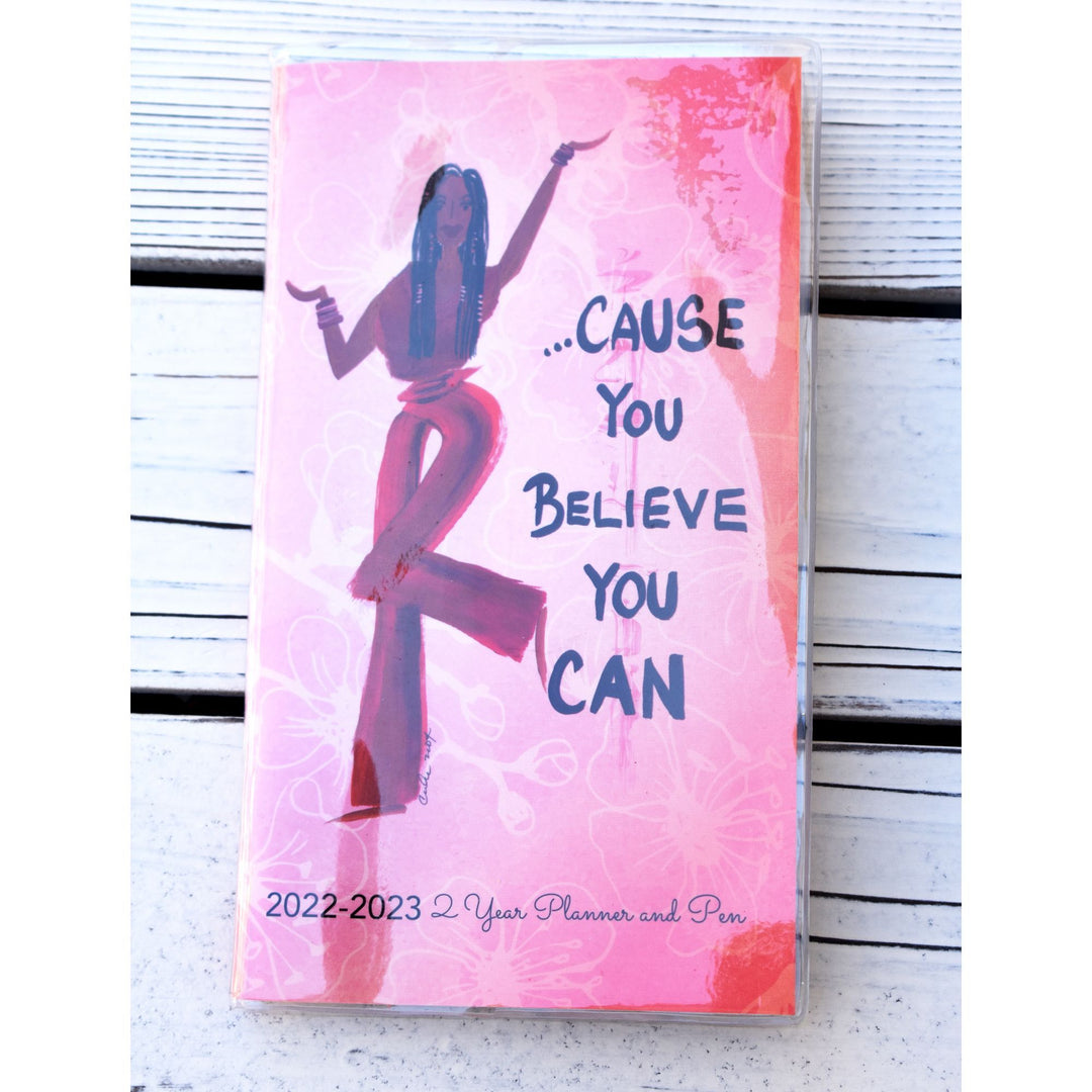 Believe You Can by Cidne Wallace: 2022-2023 African American Checkbook Planner