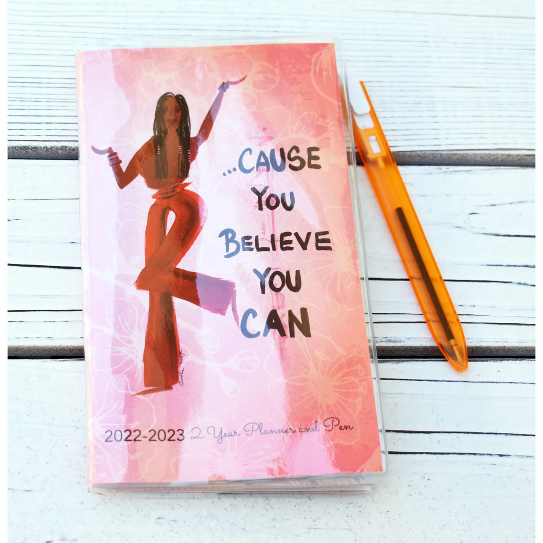 Believe You Can by Cidne Wallace: 2022-2023 African American Checkbook Planner