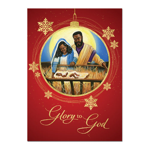 Glory to GOD: African American Christmas Card Box Set (C930)