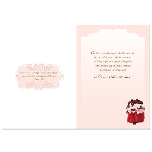 2 of 2: Rejoice: African American Christmas Card Box Set (Interior)