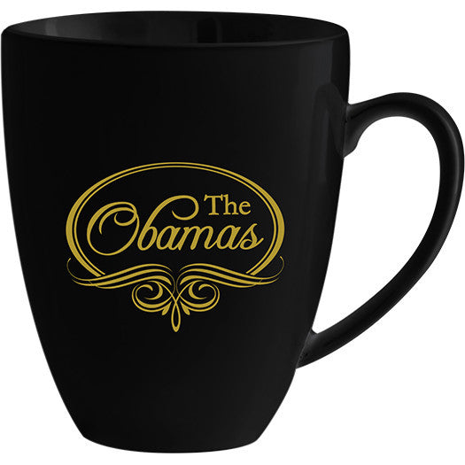 The Obamas Commemorative Ceramic Mug by AAE (Back)