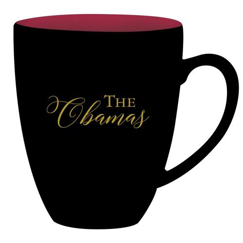 The Obamas: Black History Coffee Mug by AAE (Back)