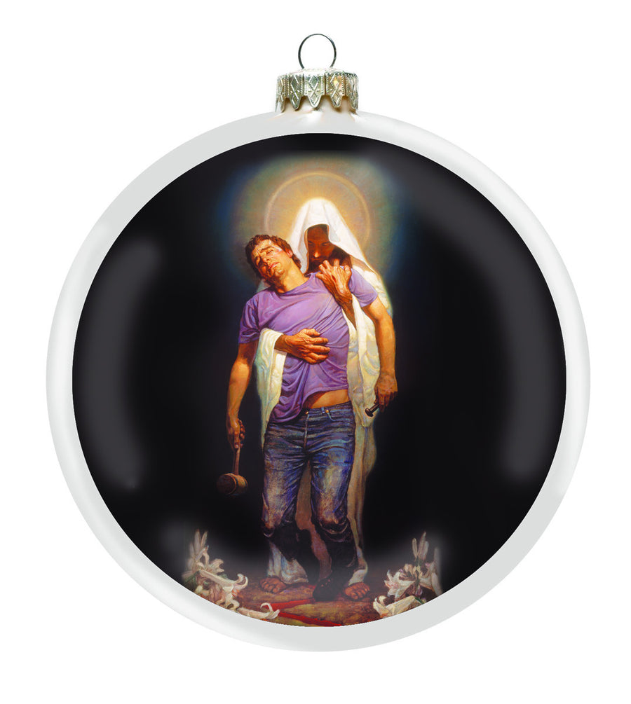 Forgiven Christmas Ornament by Thomas Blackshear (Front)