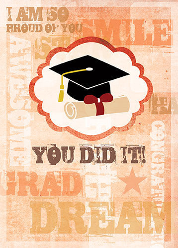 You Did It: African American Graduation Card by African American Expressions