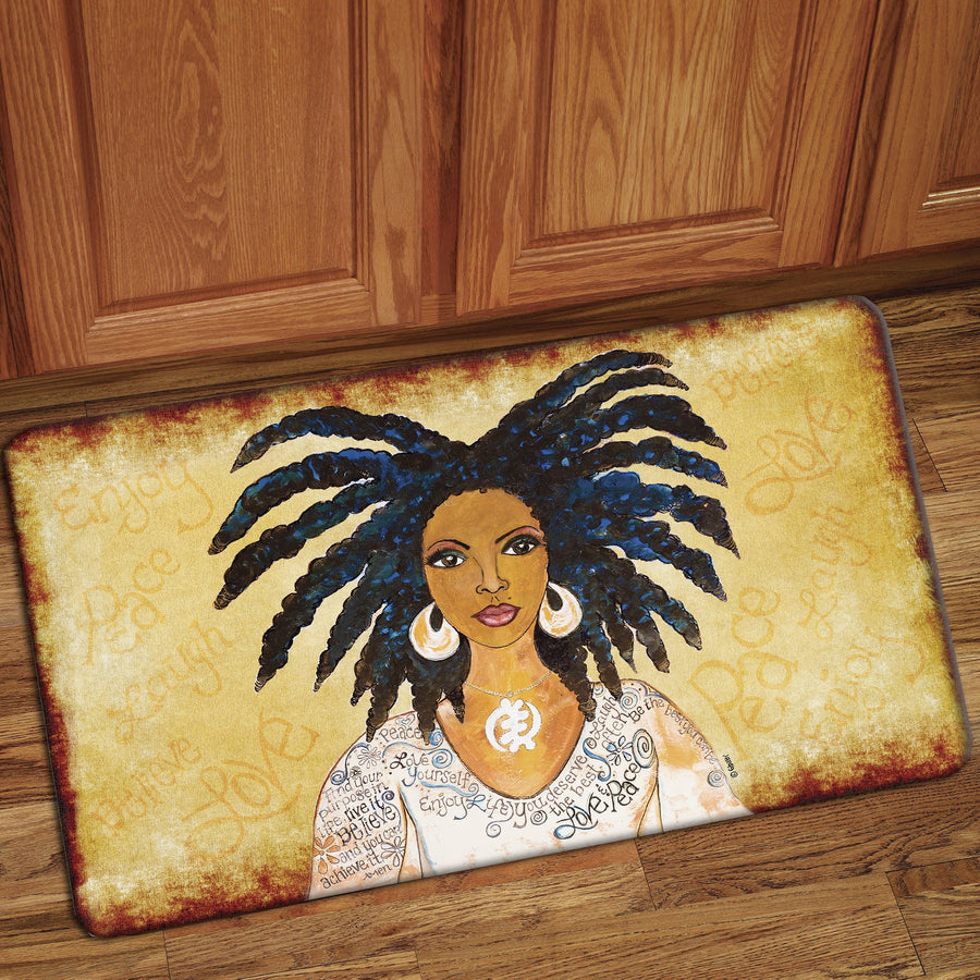 Nubian Queen: Gbaby Interior Floor Mat by Shades of Color