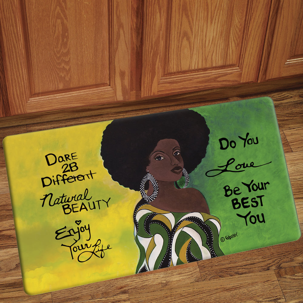 Dare 2B Different: African American Interior Floor Mats by Sylvia "Gbaby" Cohen