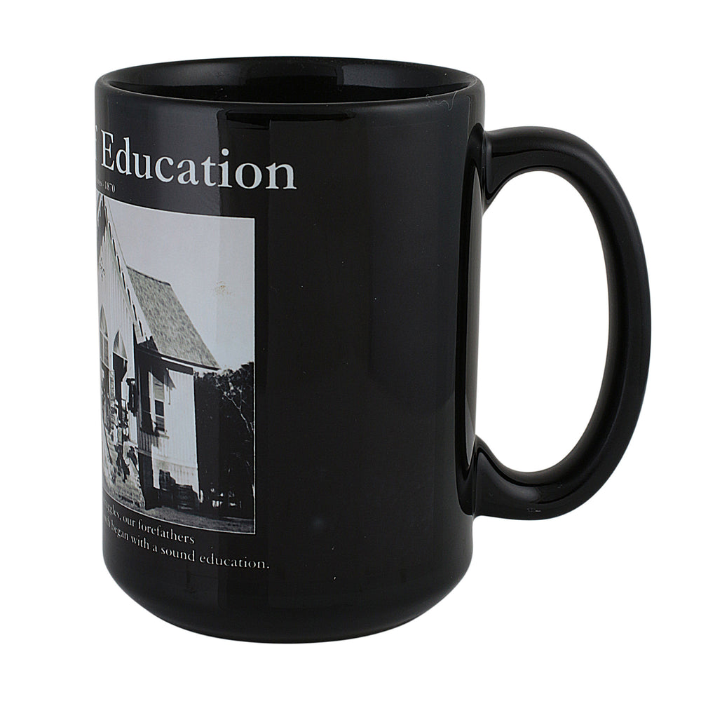 Power of Education: African American Motivational Mug (Side)