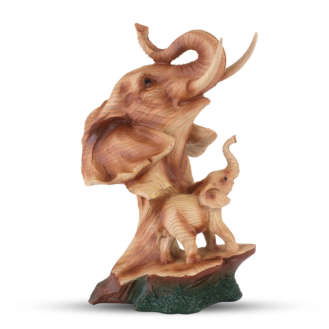 Strength and Wisdom: Elephant Figurine by Unison Gifts