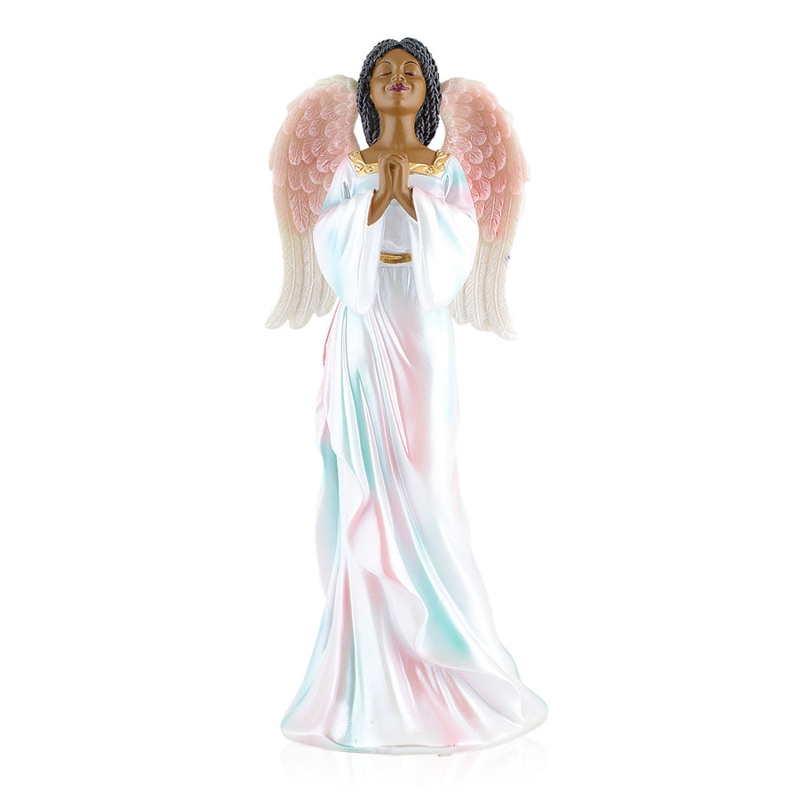 Prayerful: African American Angel Figurine by Positive Image Gifts