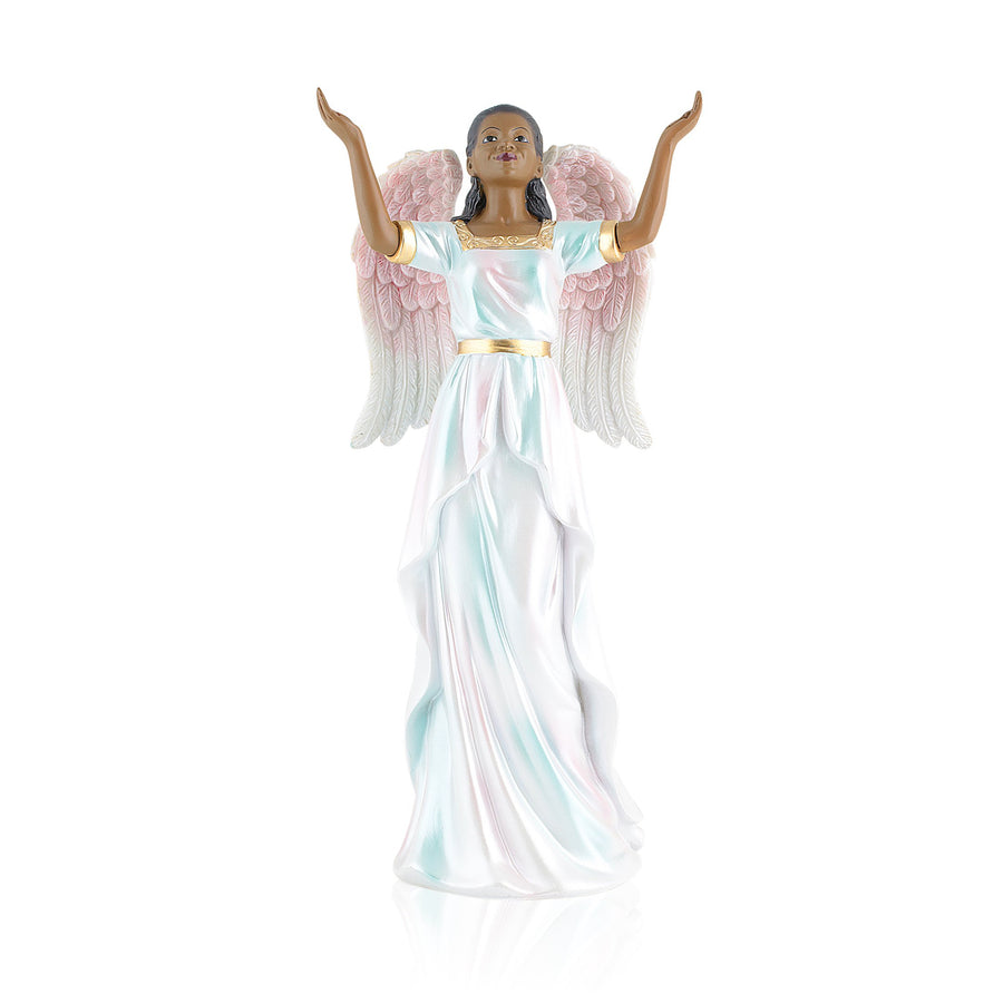Praise: African American Angel Figurine by Positive Image Gifts