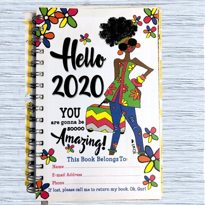 Be Your Own Insp-HER-ation: 2020 African American Weekly Planner by Kiwi McDowell (Interior)