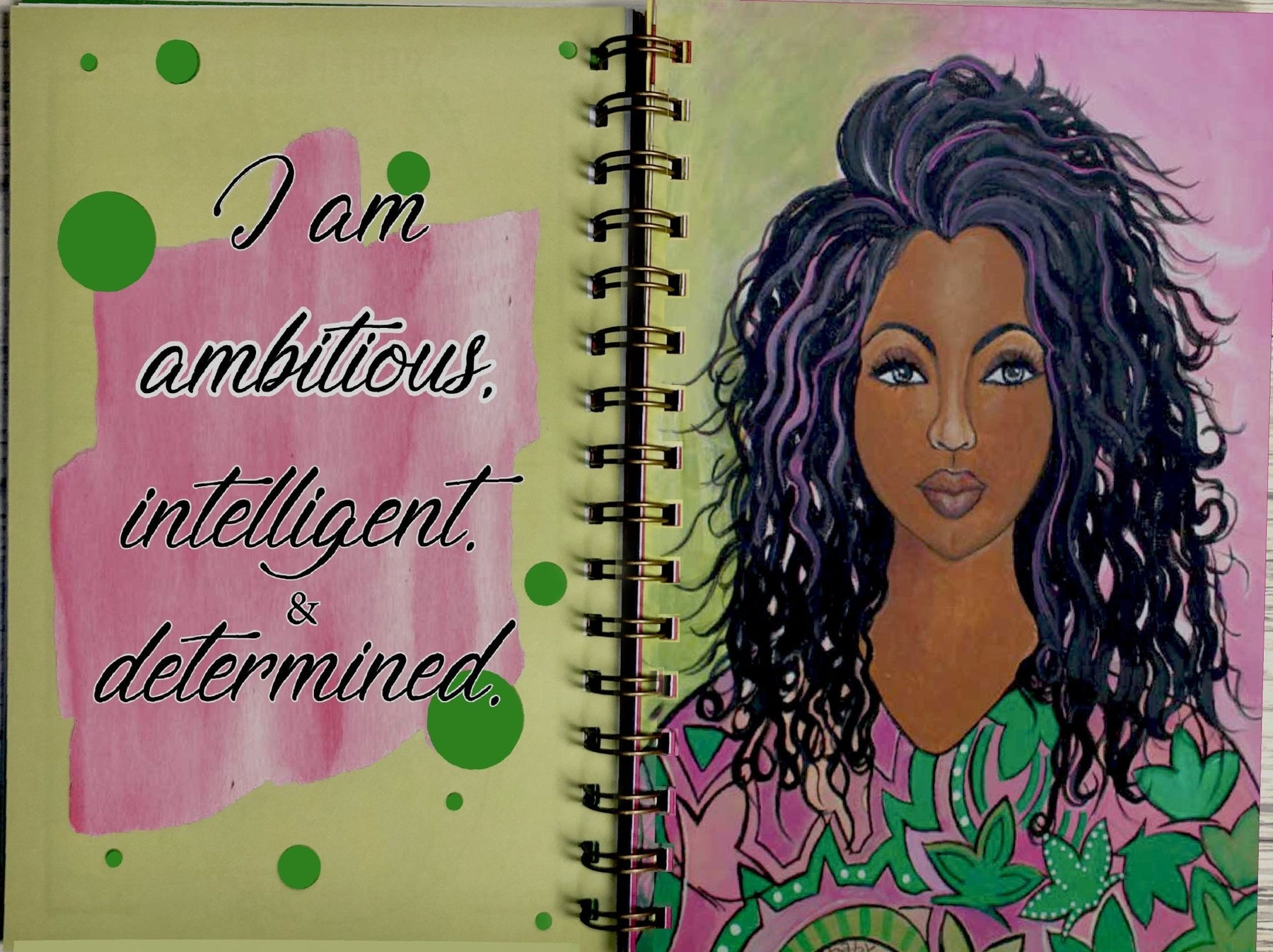 3 of 5: I Am Royal: 2020 African American Weekly Planner by GBaby (Interior)