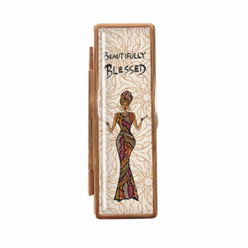 Beautifully Blessed: African American Lipstick Case by Cidne Wallace