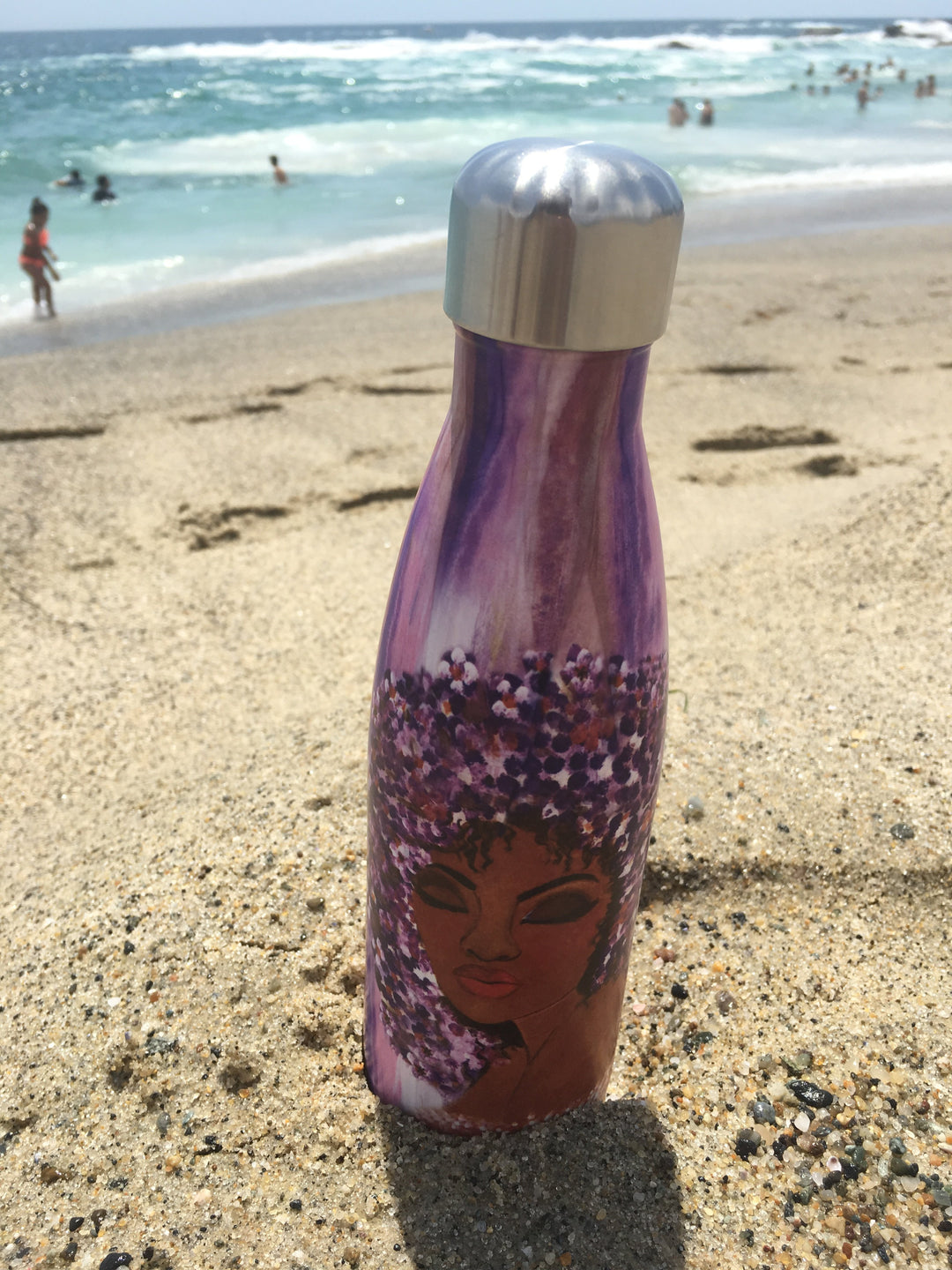 Love GOD: African American Stainless Steel Bottle by GBaby