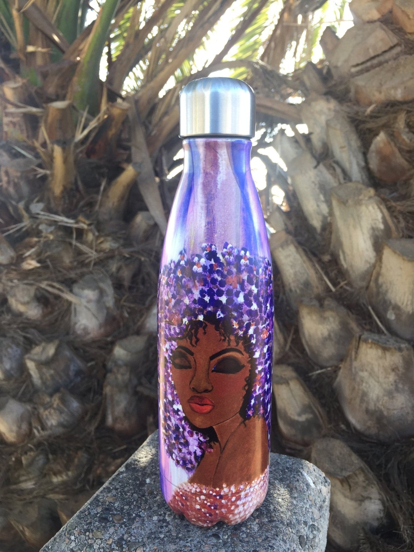 4 of 16: Love GOD: African American Stainless Steel Bottle by GBaby