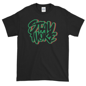 Stay Woke: African American Cultural Men's Short Sleeved T-Shirt by RBG Forever