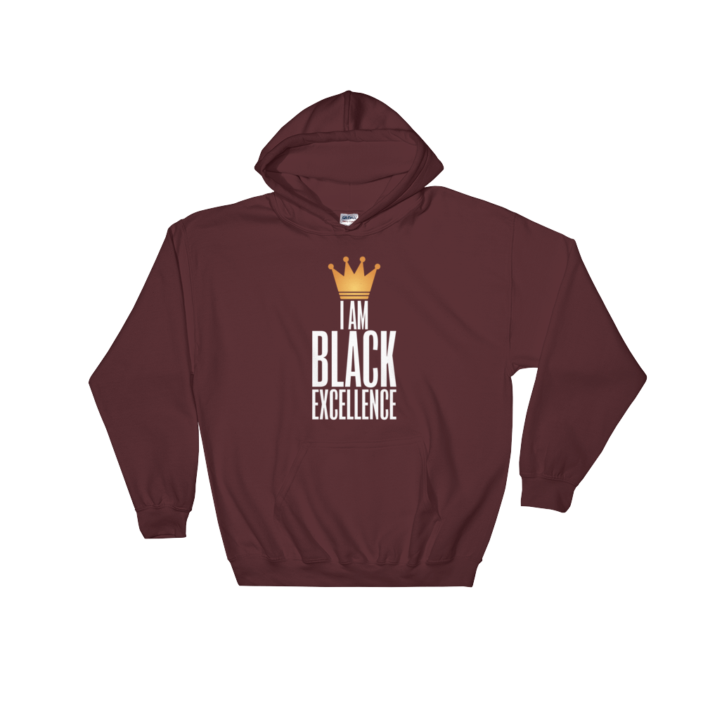 2 of 5: I Am Black Excellence-Sweatshirt-RBG Forever-Small-Maroon-The Black Art Depot