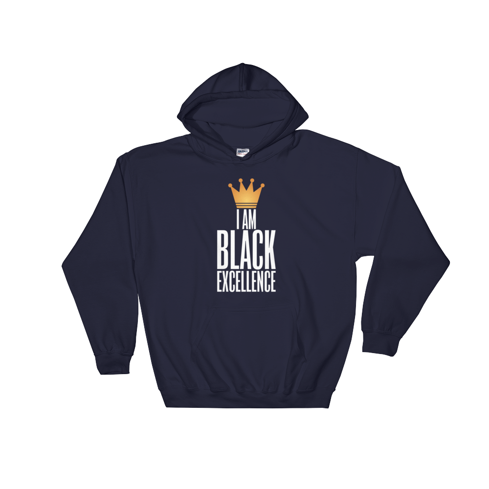 I Am Black Excellence-Sweatshirt-RBG Forever-Small-Blue-The Black Art Depot