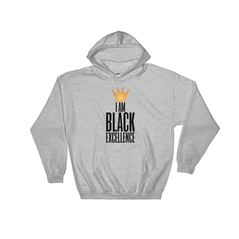 I Am Black Excellence-Sweatshirt-RBG Forever-Small-Grey-The Black Art Depot