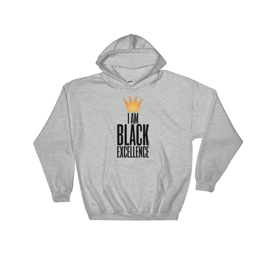 4 of 5: I Am Black Excellence-Sweatshirt-RBG Forever-Small-Grey-The Black Art Depot